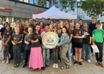 Gruppenbild mit  mit Mitgliedern des Kinder- und des Jugendbeirats