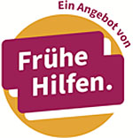 Stempel-Logo der Marke Frühe Hilfen